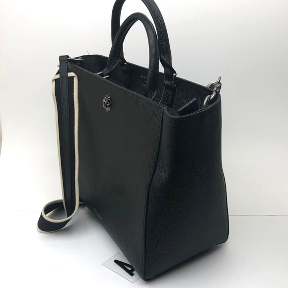 KURT GEIGER LONDON Shoreditch Shopper Pebbled Leather Tote - Picture 4 of 16